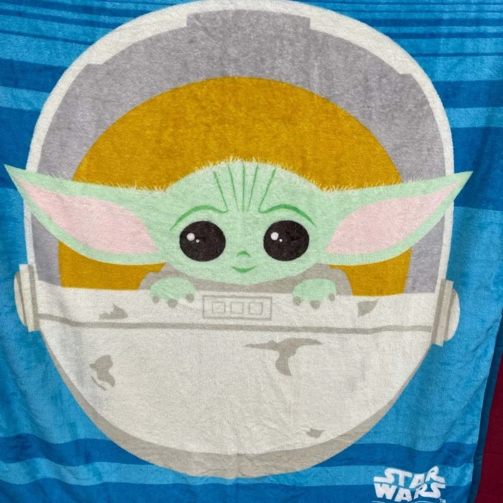 Star Wars The Mandalorian Soft Throw